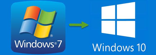 从Windows 7升级到Windows 10(1)
